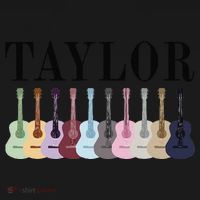 Taylor Personalized Name I Love Taylor Girl Groovy 70S Coaster thumb 2