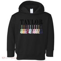 Taylor Personalized Name I Love Taylor Girl Groovy 70S Toddler Hoodie thumb 0