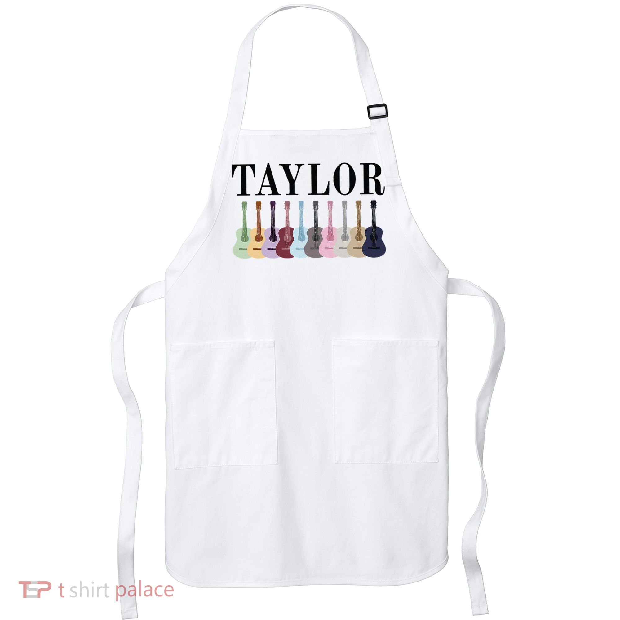 Taylor Personalized Name I Love Taylor Girl Groovy 70S Apron