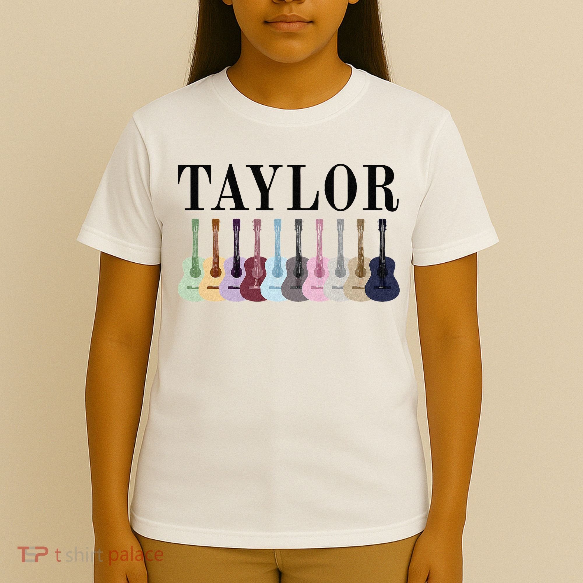Taylor Personalized Name I Love Taylor Girl Groovy 70S T-Shirt