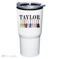 Taylor Personalized Name I Love Taylor Girl Groovy 70S Tumbler thumb 0