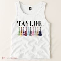 Taylor Personalized Name I Love Taylor Girl Groovy 70S Tank Top thumb 2