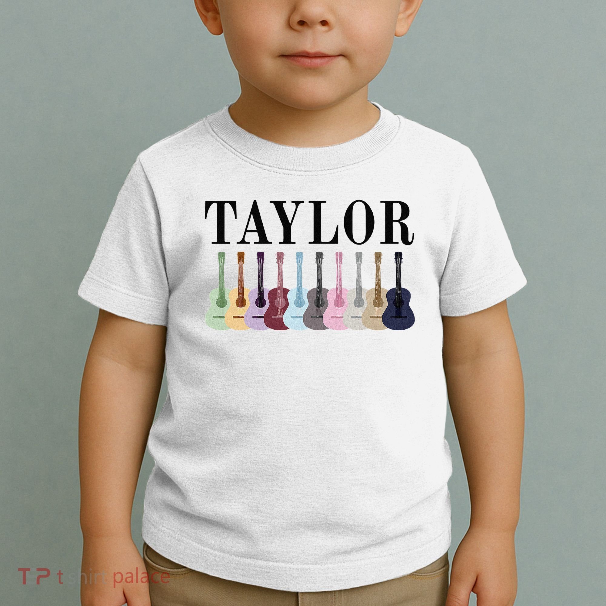 Taylor Personalized Name I Love Taylor Girl Groovy 70S Toddler T-Shirt