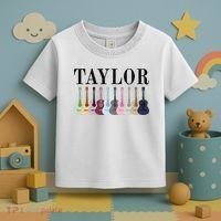 Taylor Personalized Name I Love Taylor Girl Groovy 70S Toddler T-Shirt thumb 3