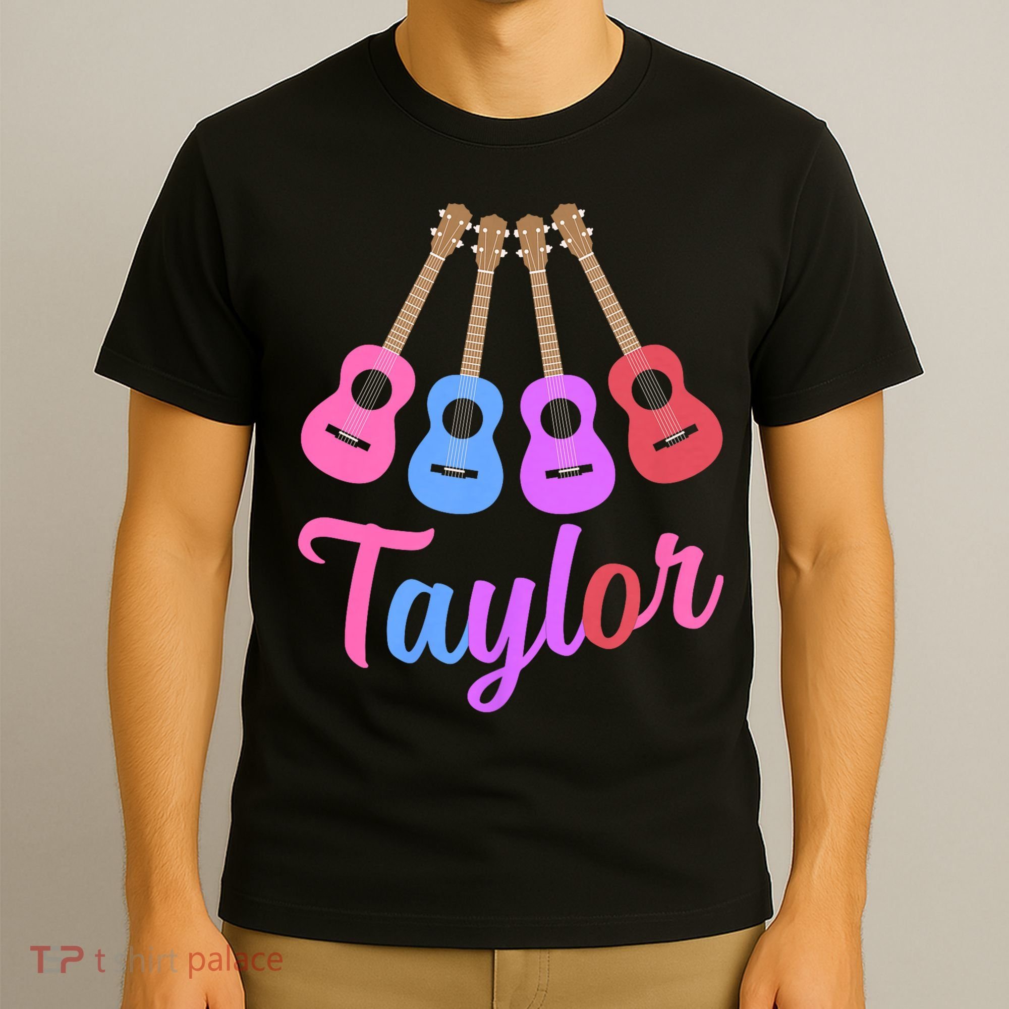 Taylor Personalized Name I Love Taylor Girl Groovy 70S T-Shirt