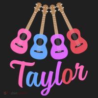 Taylor Personalized Name I Love Taylor Girl Groovy 70S Beanie thumb 2