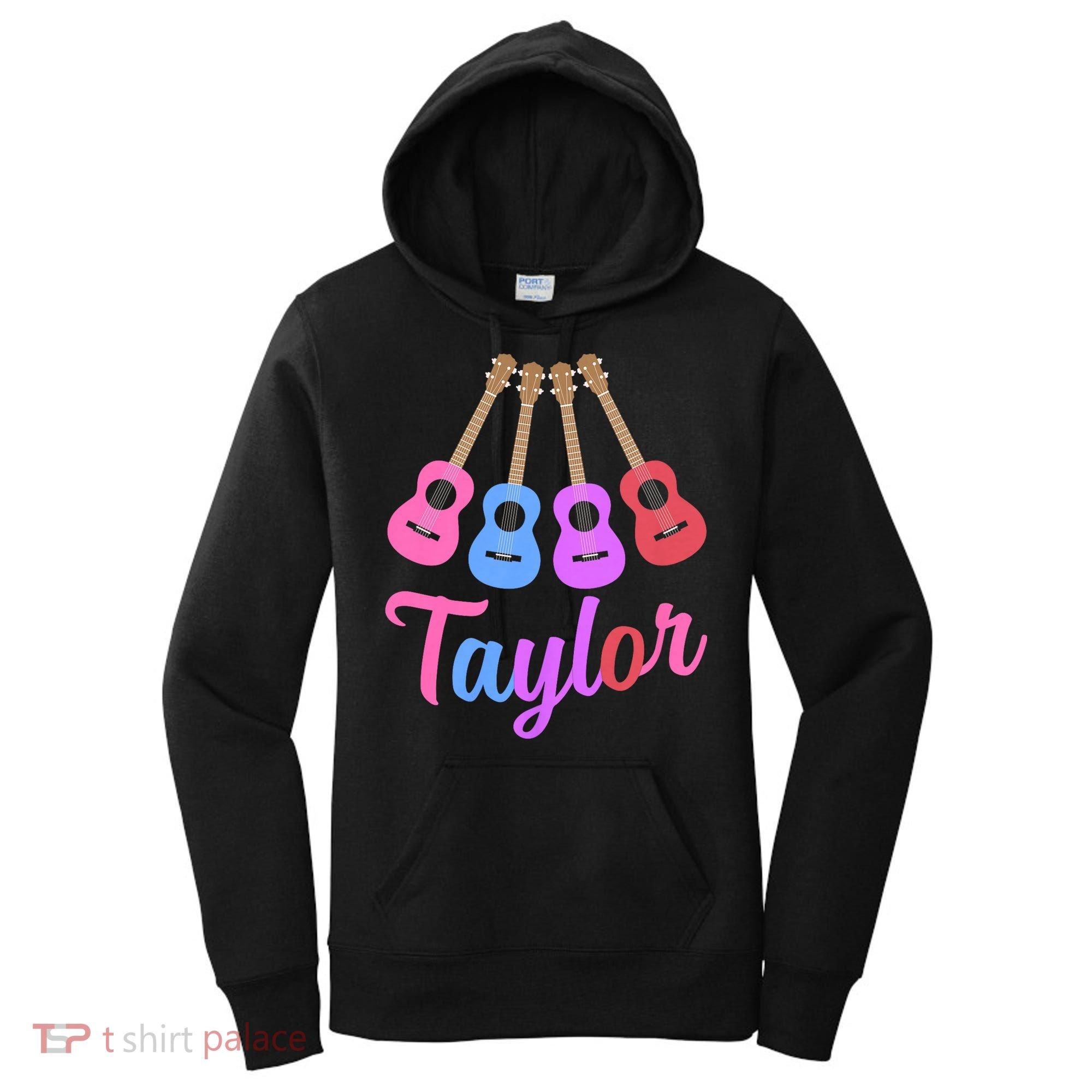 Taylor Personalized Name I Love Taylor Girl Groovy 70S Women's Hoodie