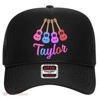 Taylor Personalized Name I Love Taylor Girl Groovy 70S Hat thumb 0