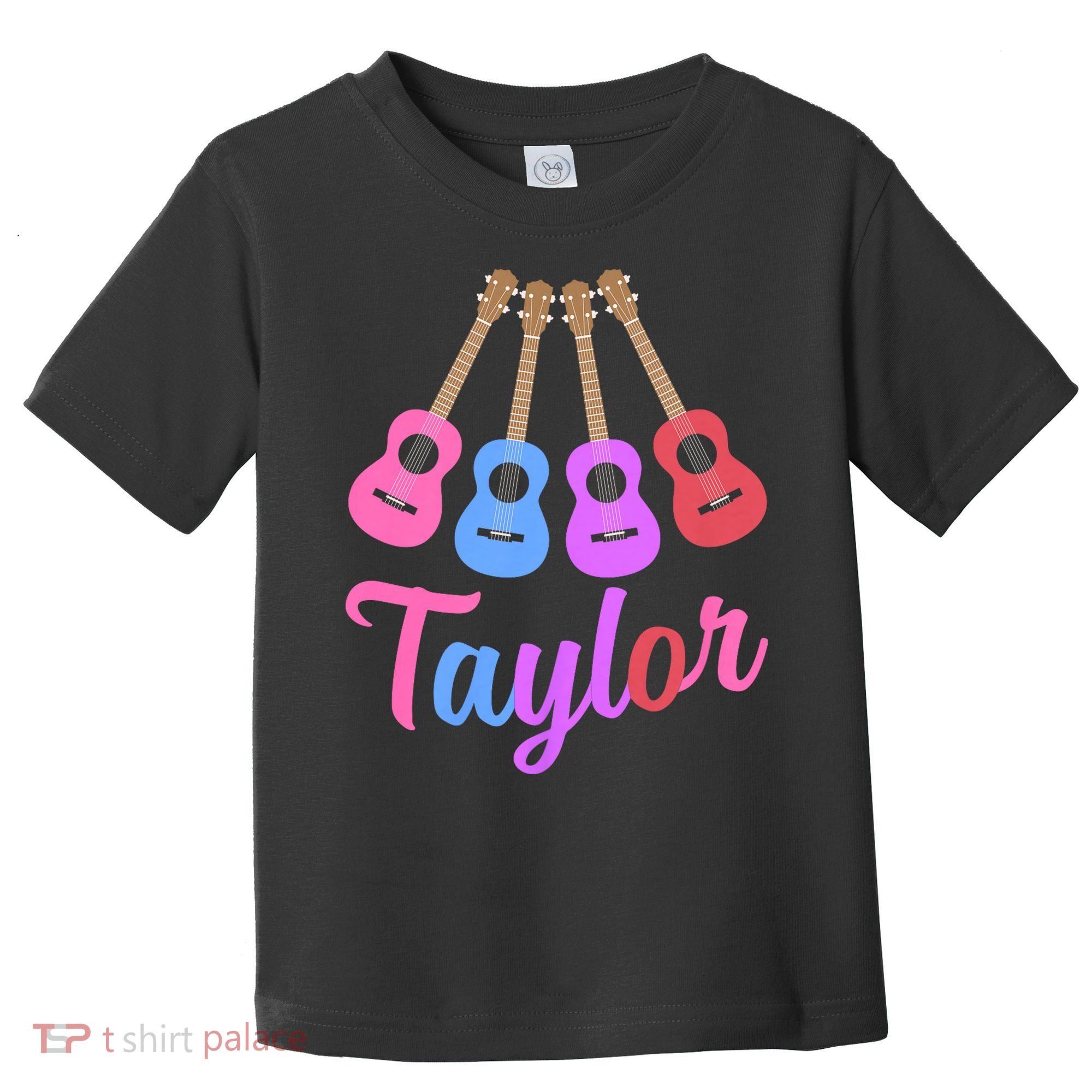 Taylor Personalized Name I Love Taylor Girl Groovy 70S Toddler T-Shirt
