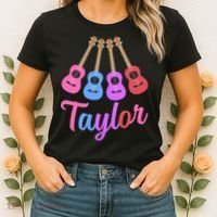Taylor Personalized Name I Love Taylor Girl Groovy 70S Women's T-Shirt thumb 2