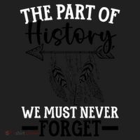 The Part Of History We Never Forget Orange Day Indigenous Women's Sweatshirt thumb 2