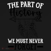 The Part Of History We Never Forget Orange Day Indigenous Apron thumb 3