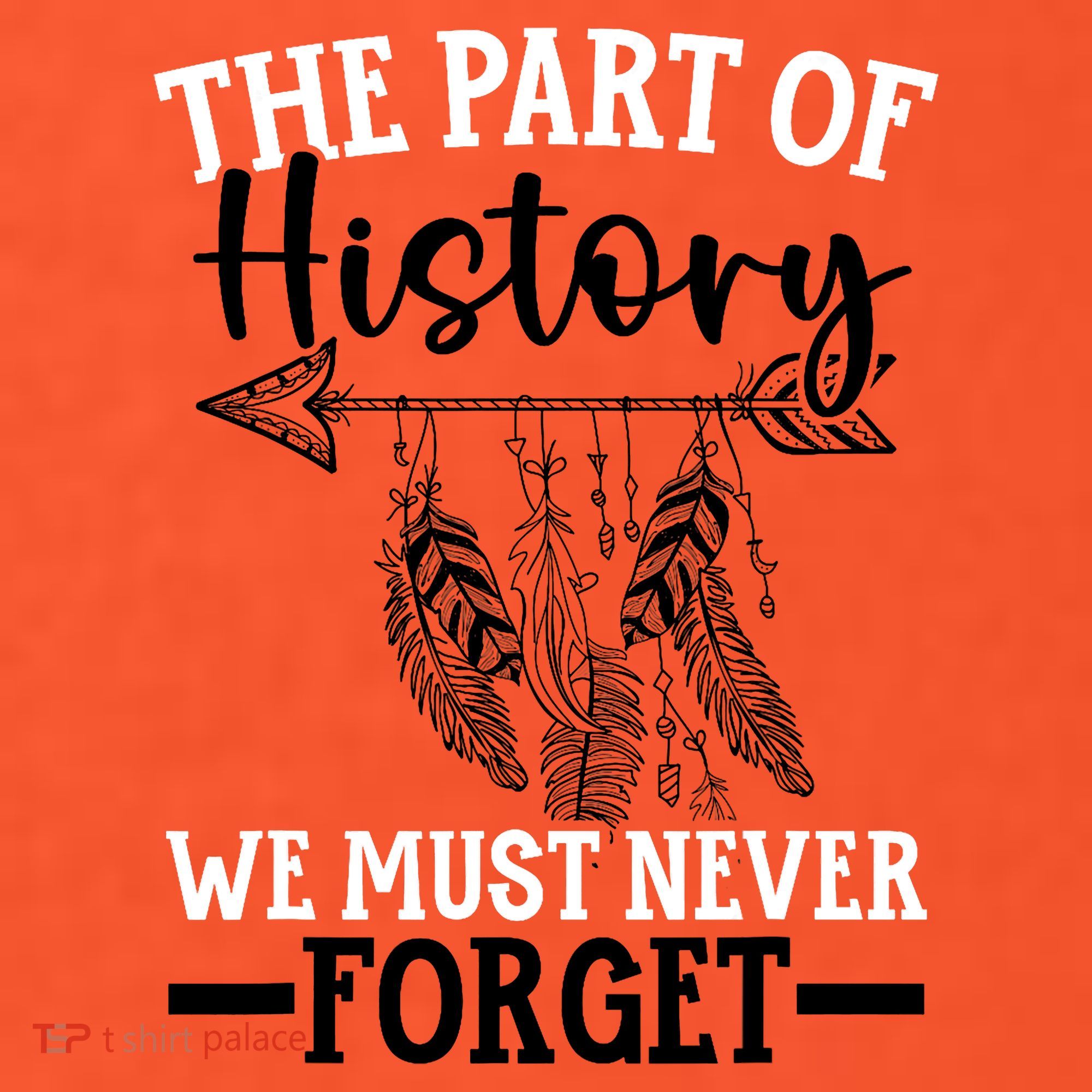 The Part Of History We Never Forget Orange Day Indigenous Coaster