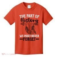 The Part Of History We Never Forget Orange Day Indigenous Kids T-Shirt thumb 0