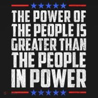  The Power Of The People Is Greater Than The People In Power V-Neck T-Shirt thumb 7