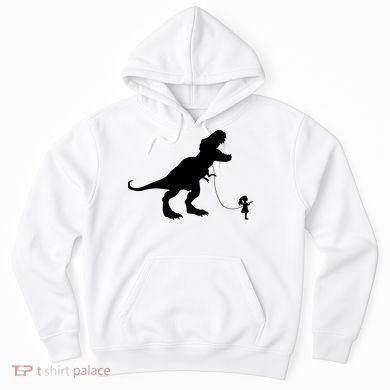 TREX PET ON A LEASH GIRL Hoodie