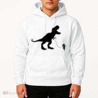 TREX PET ON A LEASH GIRL Hoodie thumb 2