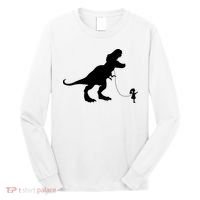 TREX PET ON A LEASH GIRL Long Sleeve Shirt thumb 0