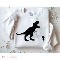 TREX PET ON A LEASH GIRL Sweatshirt thumb 2
