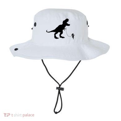 TREX PET ON A LEASH GIRL Bucket Hat