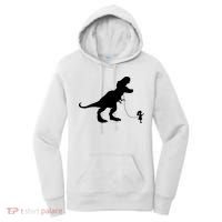 TREX PET ON A LEASH GIRL Women's Hoodie thumb 0