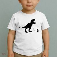 TREX PET ON A LEASH GIRL Toddler T-Shirt thumb 2