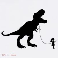 TREX PET ON A LEASH GIRL Visor thumb 3
