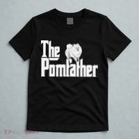 The Pomfather - Pom Father Funny Dog Dad Pomeranian Lover T-Shirt thumb 5