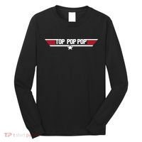 Top Pop pop Funny Dad Grandpa Father's Day Gift Long Sleeve Shirt thumb 0
