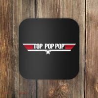 Top Pop pop Funny Dad Grandpa Father's Day Gift Coaster thumb 0