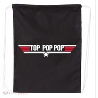 Top Pop pop Funny Dad Grandpa Father's Day Gift Drawstring Bag thumb 0