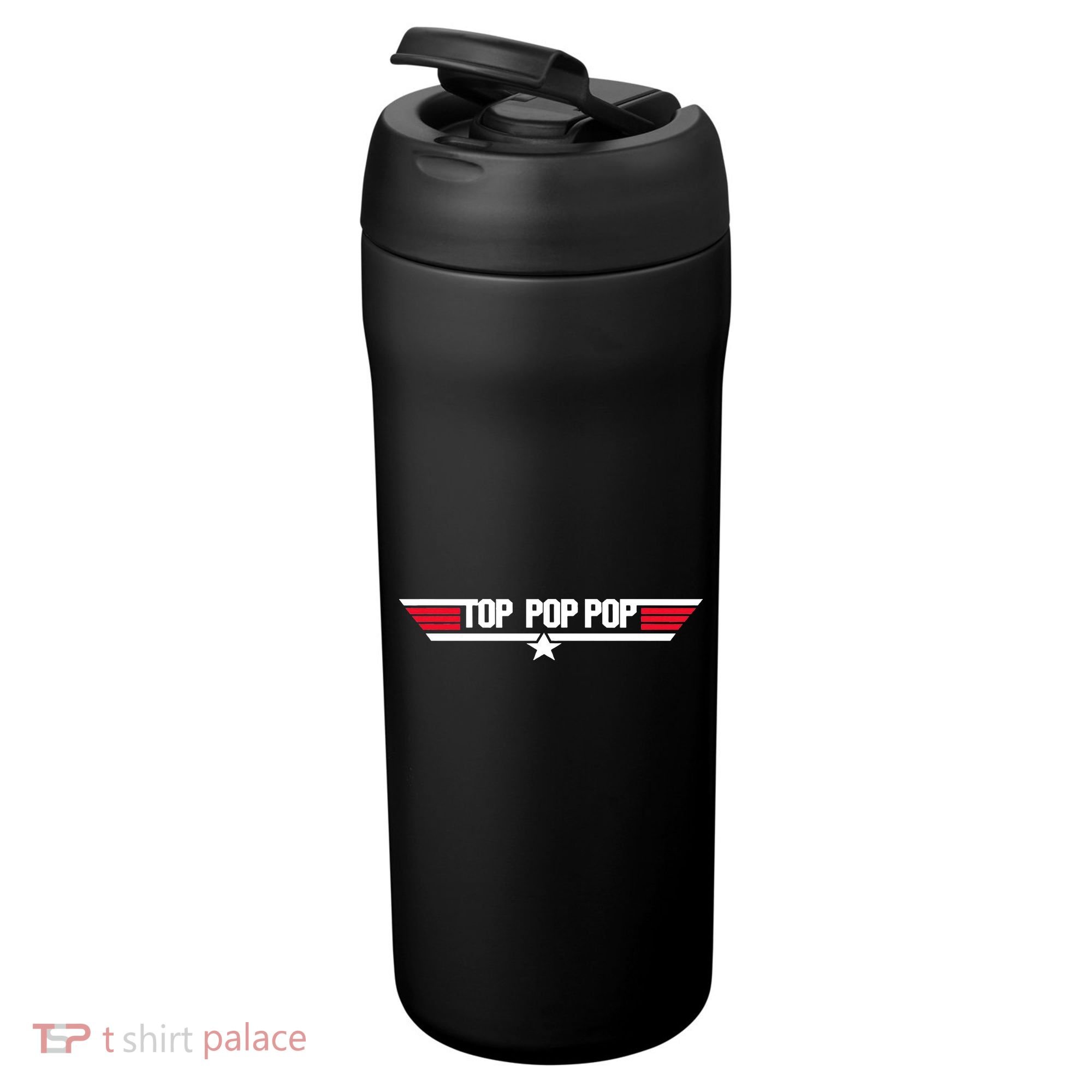 Top Pop pop Funny Dad Grandpa Father's Day Gift 24oz Duet Stainless Steel Tumbler