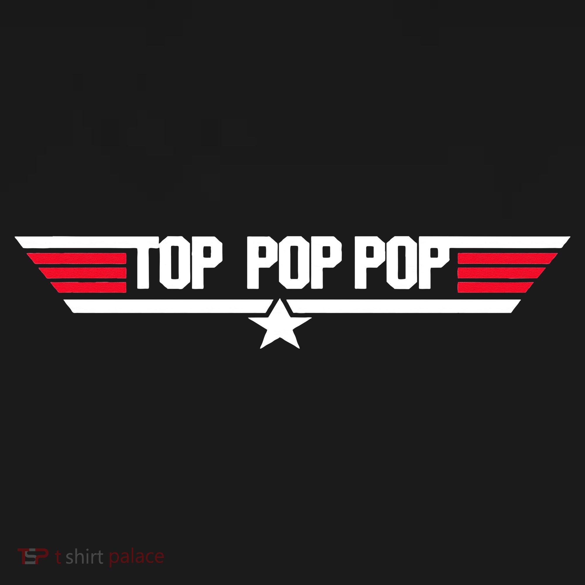Top Pop pop Funny Dad Grandpa Father's Day Gift Mousepad