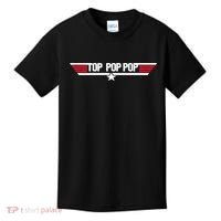 Top Pop pop Funny Dad Grandpa Father's Day Gift Kids T-Shirt thumb 0