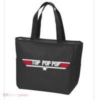 Top Pop pop Funny Dad Grandpa Father's Day Gift Tote Bag thumb 3