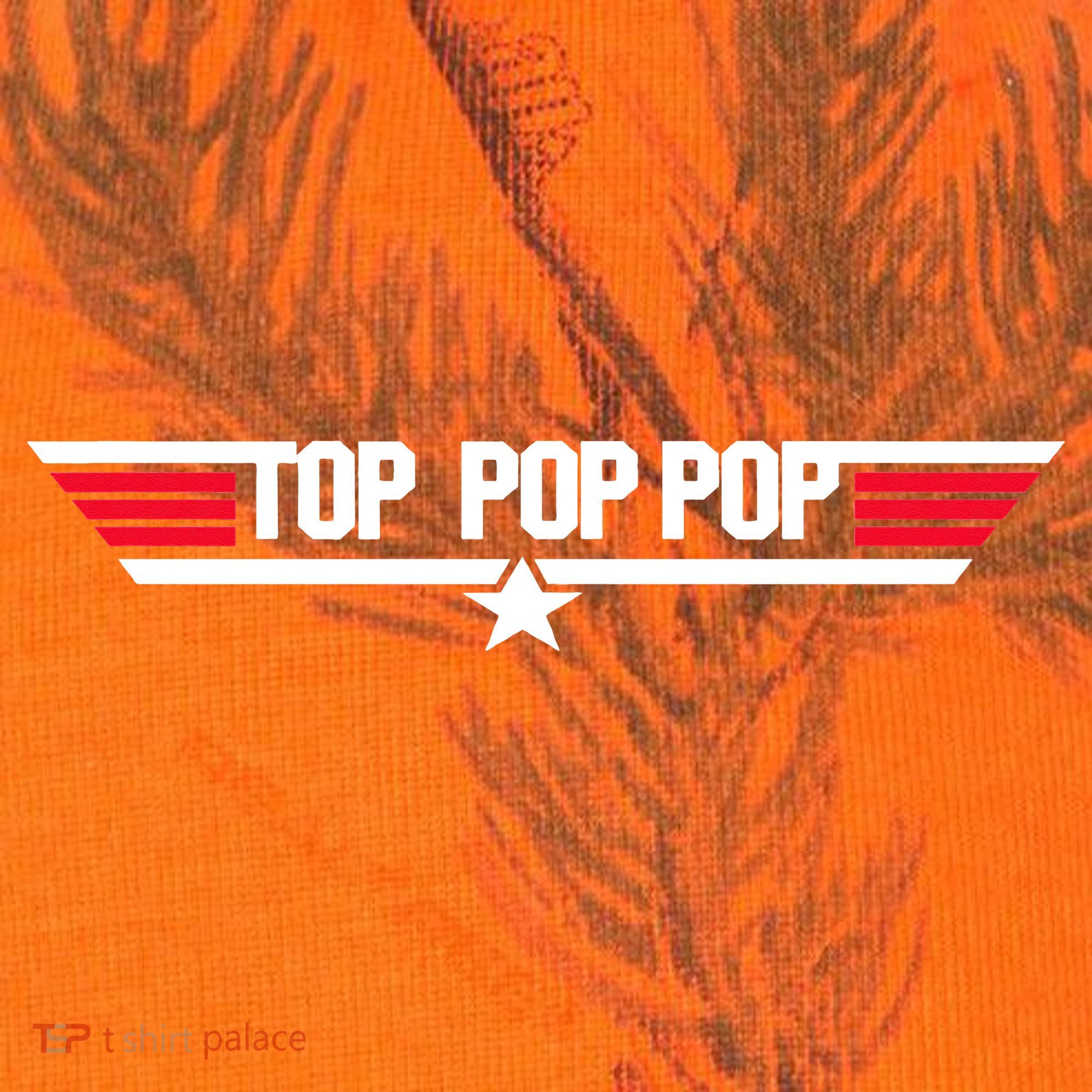 Top Pop pop Funny Dad Grandpa Father's Day Gift Kati Licensed 12" Camo Cuffed Beanie