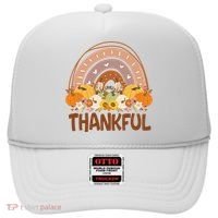 Thankful Pumpkin Patch Cute Rainbow Holiday Hat thumb 0