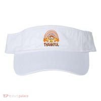 Thankful Pumpkin Patch Cute Rainbow Holiday Visor thumb 0