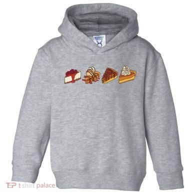 Thanksgiving Pie Pumpkin Toddler Hoodie