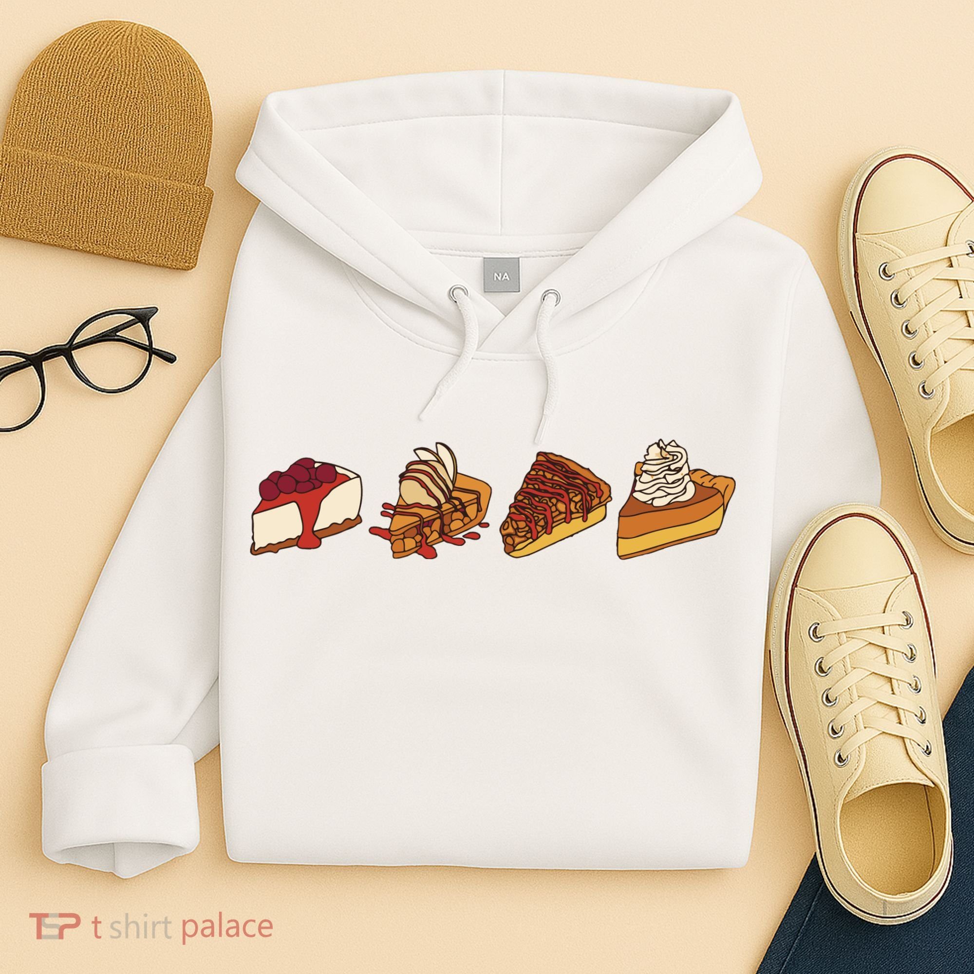 Thanksgiving Pie Pumpkin Hoodie