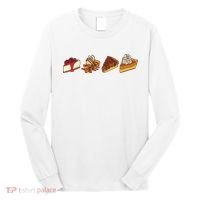 Thanksgiving Pie Pumpkin Long Sleeve Shirt thumb 0