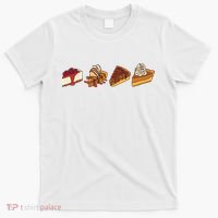 Thanksgiving Pie Pumpkin T-Shirt thumb 0