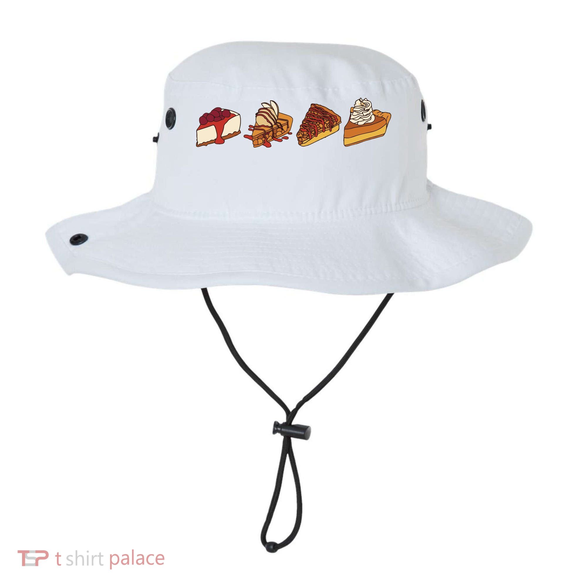 Thanksgiving Pie Pumpkin Bucket Hat