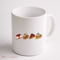 Thanksgiving Pie Pumpkin Coffee Mug thumb 1