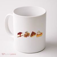 Thanksgiving Pie Pumpkin Coffee Mug thumb 0