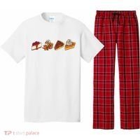 Thanksgiving Pie Pumpkin Pajama Set thumb 0