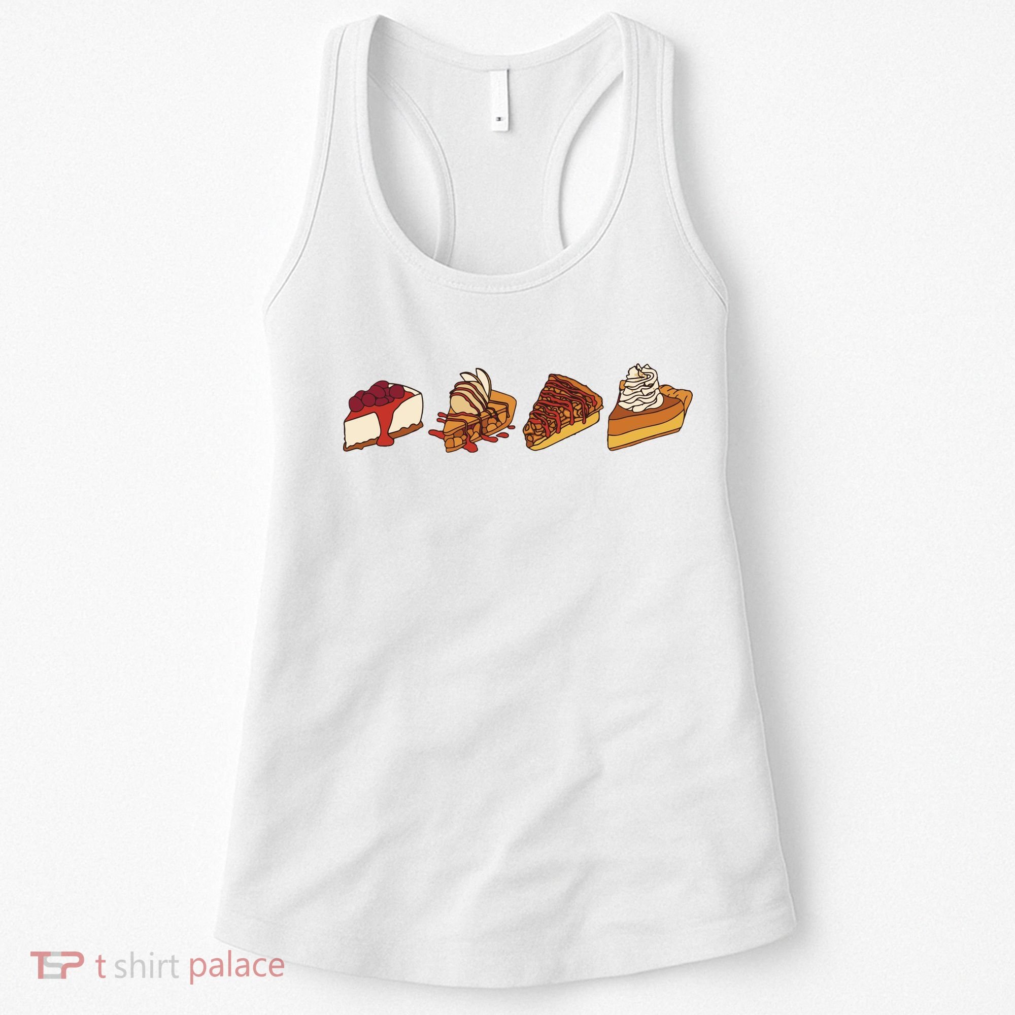 Thanksgiving Pie Pumpkin Women's Tank Top
