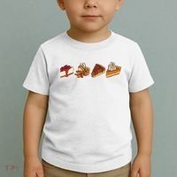 Thanksgiving Pie Pumpkin Toddler T-Shirt thumb 2