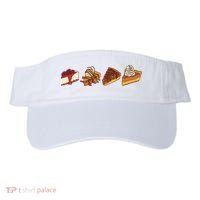 Thanksgiving Pie Pumpkin Visor thumb 0
