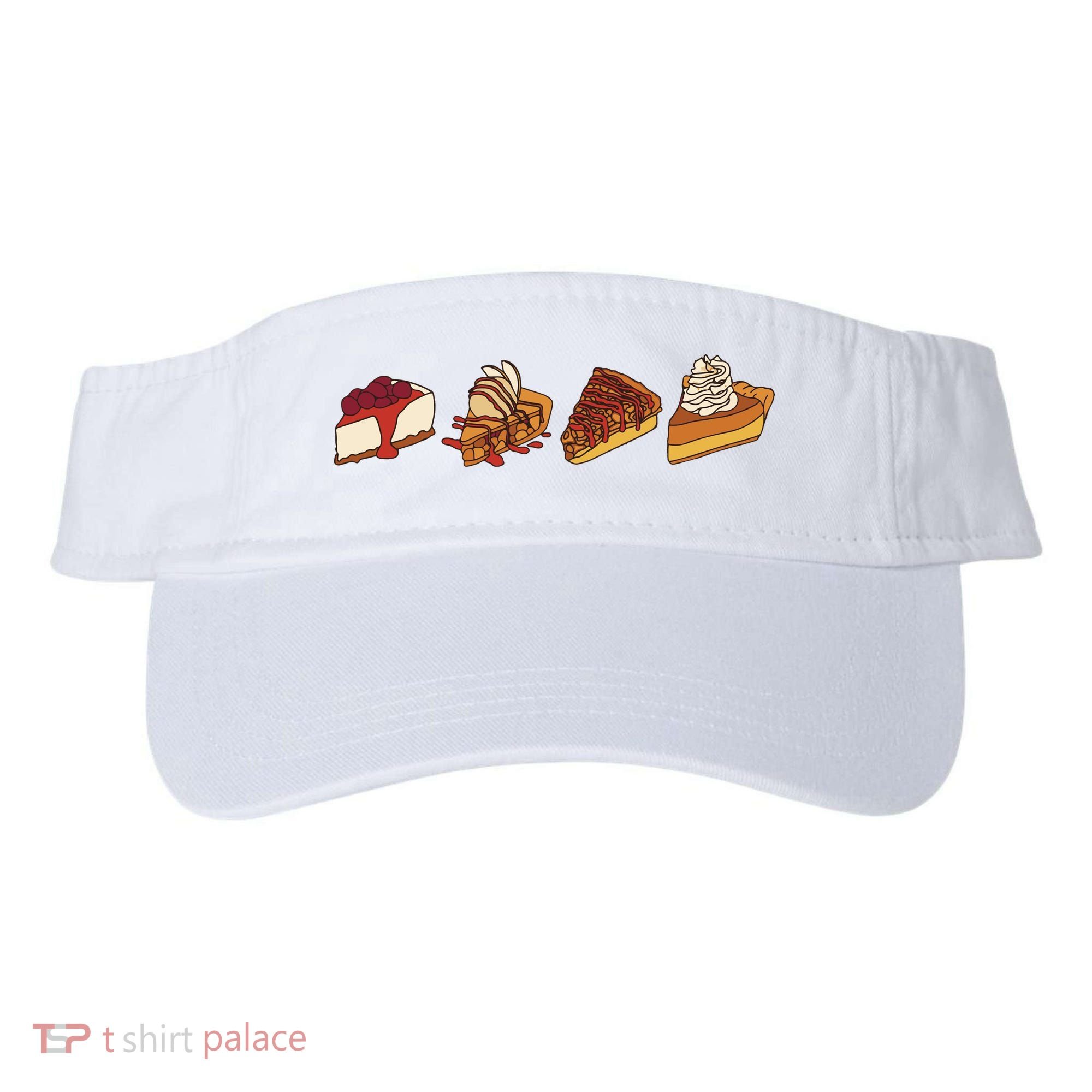 Thanksgiving Pie Pumpkin Visor